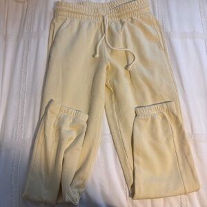 TNA Cozy Fleece Sweatpants — Size S